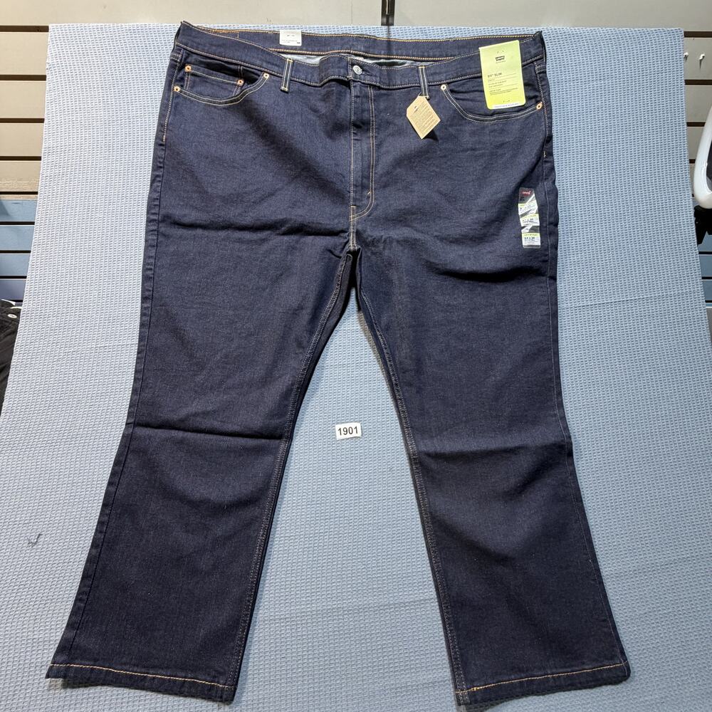 Levis 511 Slim Tapered Leg Jean Men Sz 52*29 Blue‎ Brand New